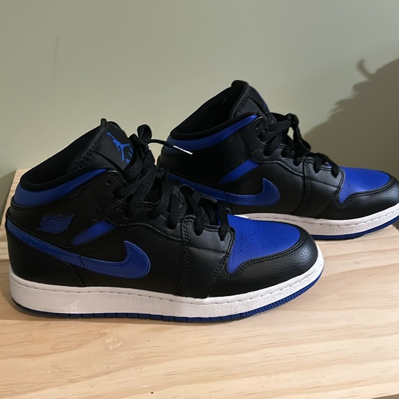 Air Jordan 1 MID hyper royal blue/black - Picture 3 of 10
